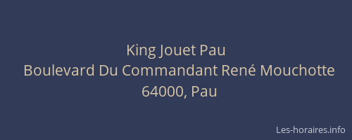 King Jouet Pau