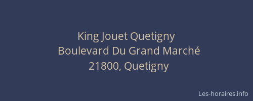 King Jouet Quetigny