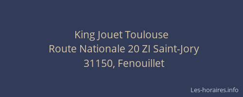 King Jouet Toulouse