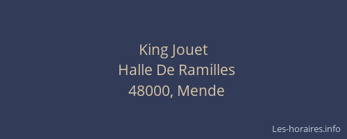 King Jouet