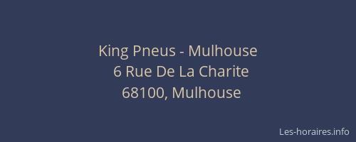 King Pneus - Mulhouse