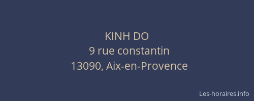 KINH DO