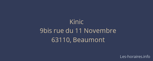 Kinic