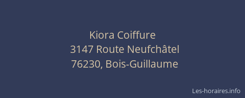 Kiora Coiffure