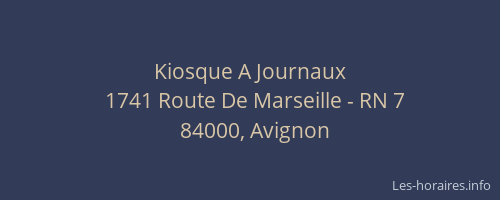 Kiosque A Journaux
