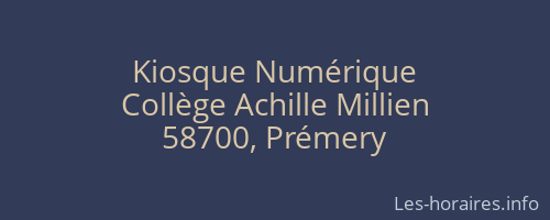 Kiosque Numérique