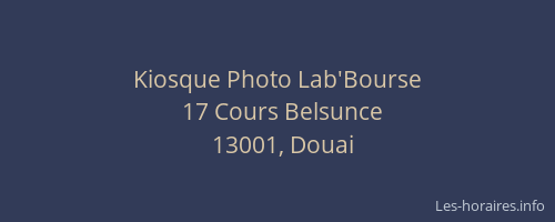 Kiosque Photo Lab'Bourse