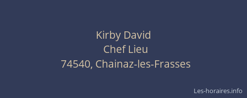 Kirby David