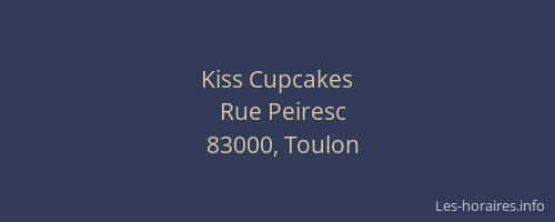 Kiss Cupcakes