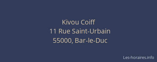 Kivou Coiff