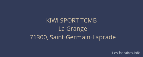 KIWI SPORT TCMB