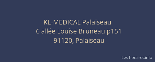 KL-MEDICAL Palaiseau