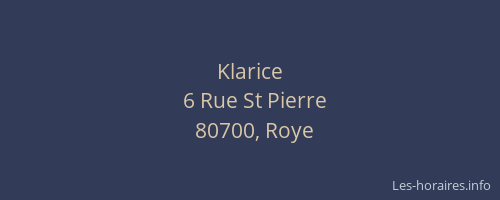 Klarice