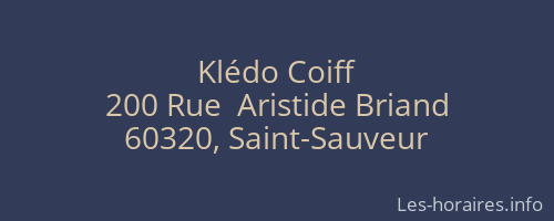 Klédo Coiff
