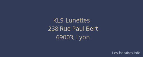 KLS-Lunettes