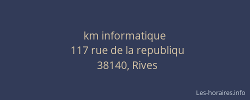 km informatique