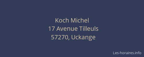 Koch Michel