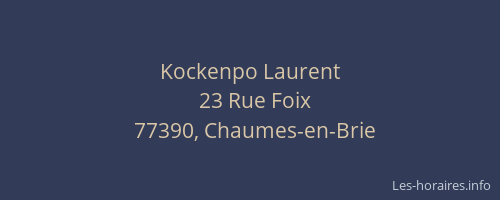Kockenpo Laurent