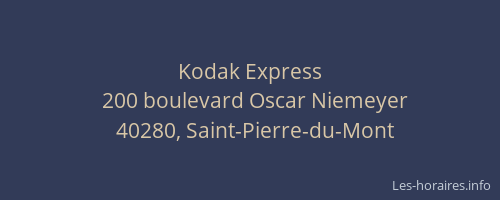 Kodak Express
