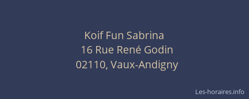 Koif Fun Sabrina