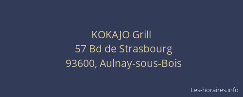 KOKAJO Grill