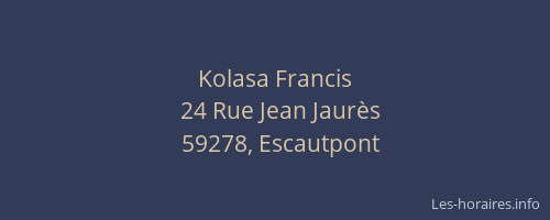 Kolasa Francis