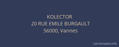 KOLECTOR