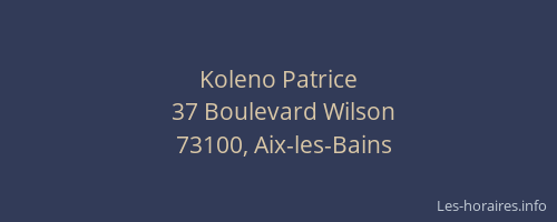 Koleno Patrice