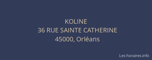 KOLINE