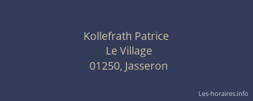 Kollefrath Patrice