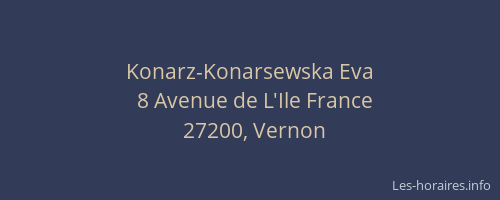 Konarz-Konarsewska Eva