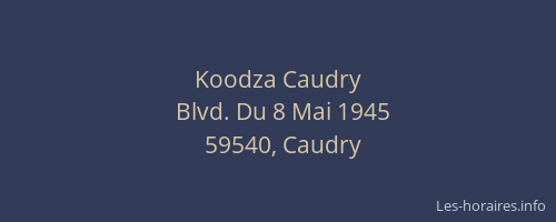 Koodza Caudry