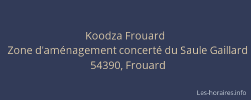 Koodza Frouard