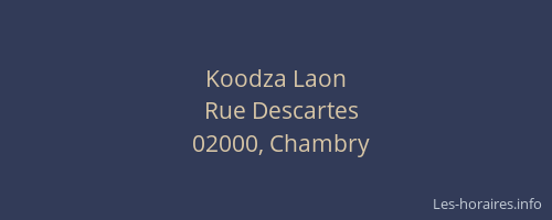 Koodza Laon