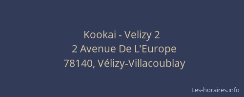 Kookai - Velizy 2