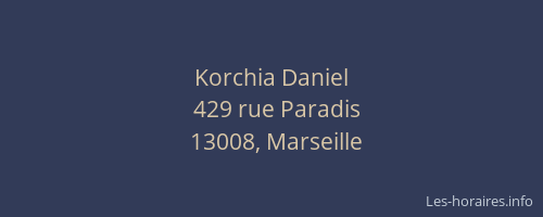 Korchia Daniel