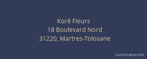 Korê Fleurs