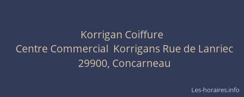 Korrigan Coiffure