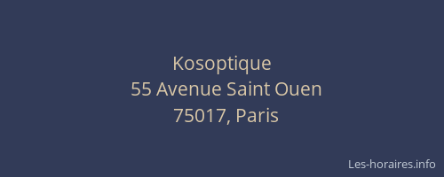 Kosoptique