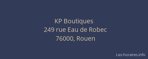 KP Boutiques