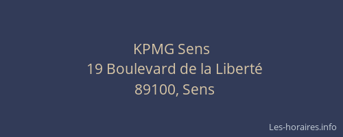KPMG Sens