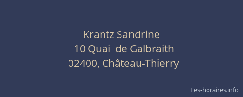 Krantz Sandrine