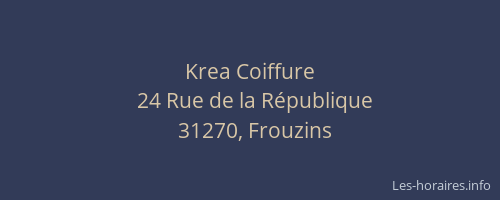 Krea Coiffure