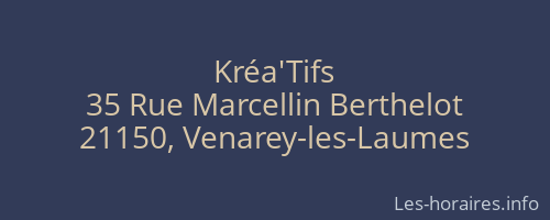 Kréa'Tifs