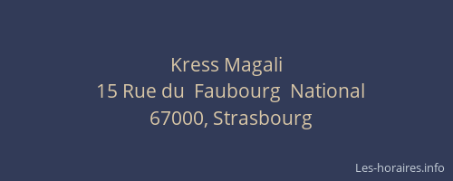 Kress Magali