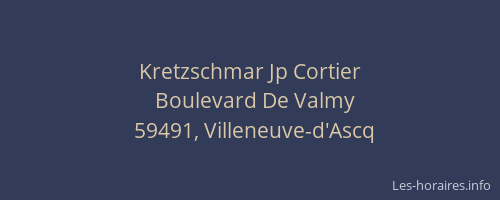 Kretzschmar Jp Cortier