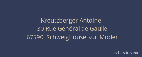 Kreutzberger Antoine