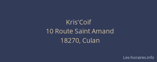 Kris'Coif