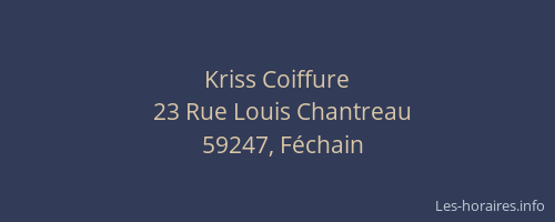 Kriss Coiffure