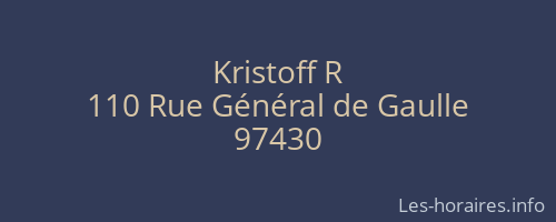 Kristoff R